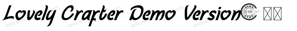 Lovely Crafter Demo Version字体转换